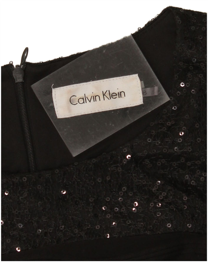 Rochie teacă fără mâneci pentru femei CALVIN KLEIN US 8 Medium Black