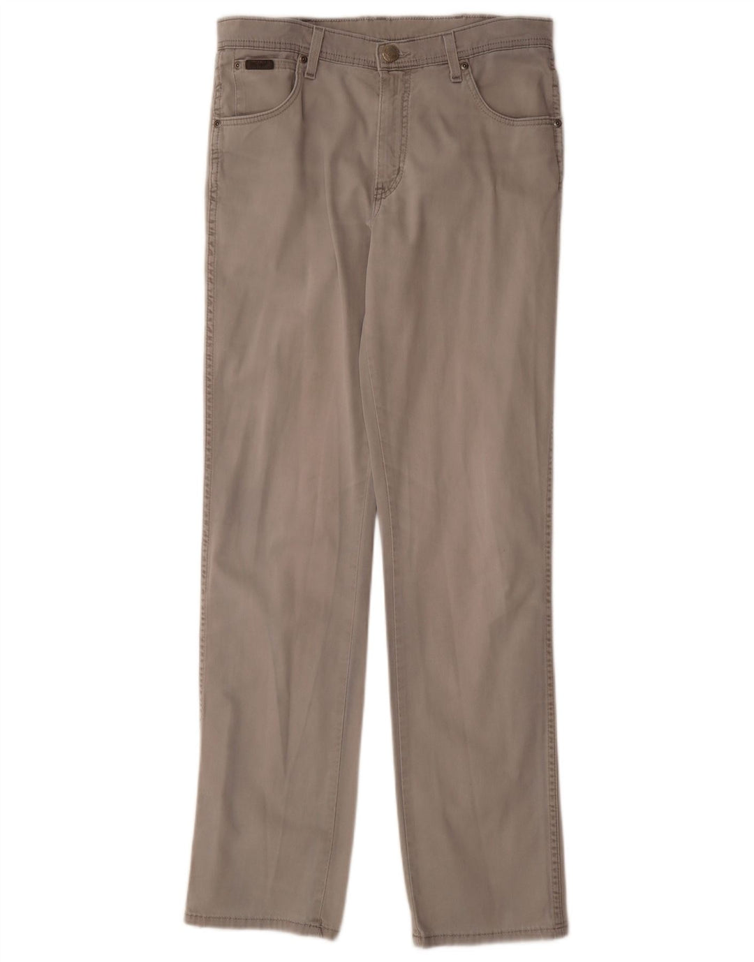 Blugi drepte stretch pentru bărbați Wrangler Texas W33 L34 bumbac gri