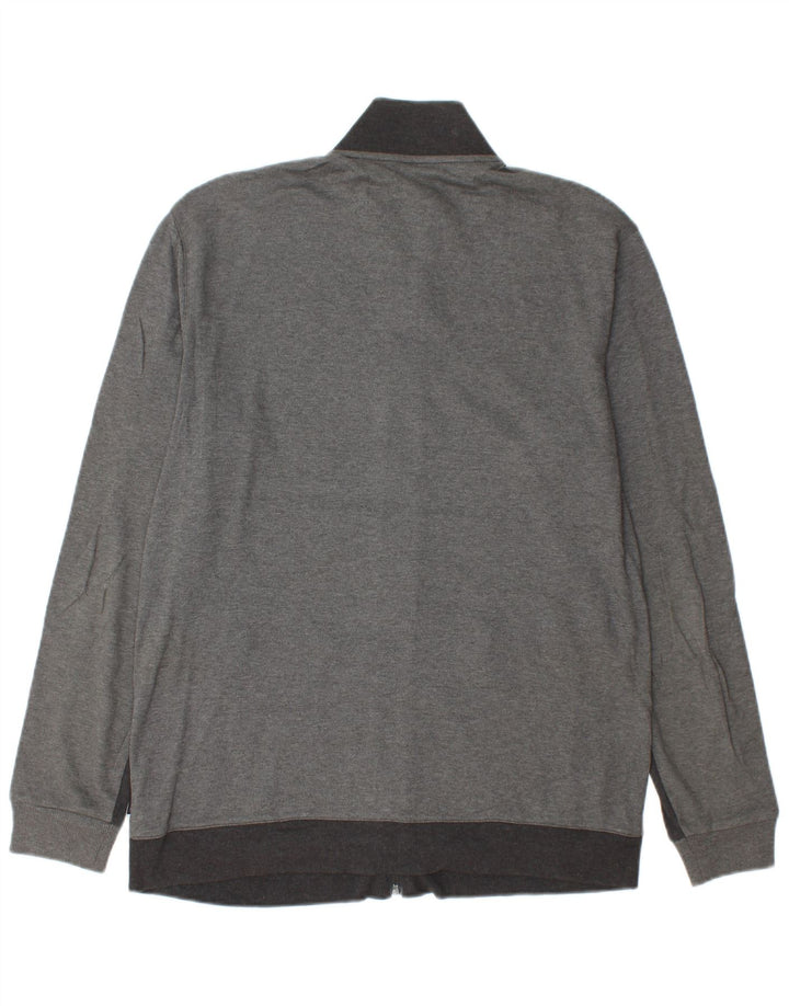 Trening pentru bărbați CALVIN KLEIN Jachetă mare, gri bumbac