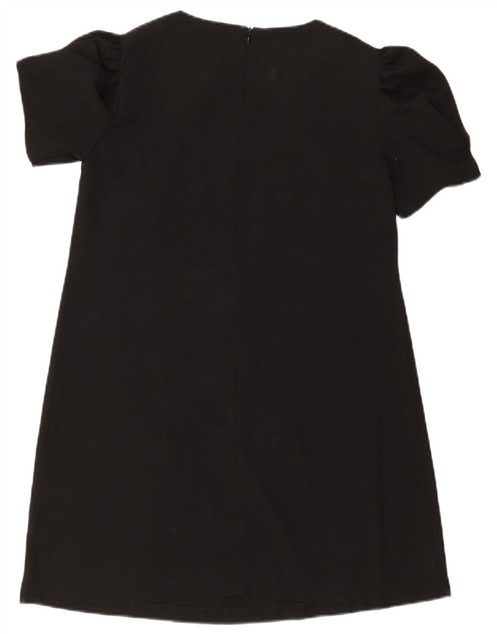 Rochie în formă de A pentru femei Zara UK 12 Poliester mediu negru