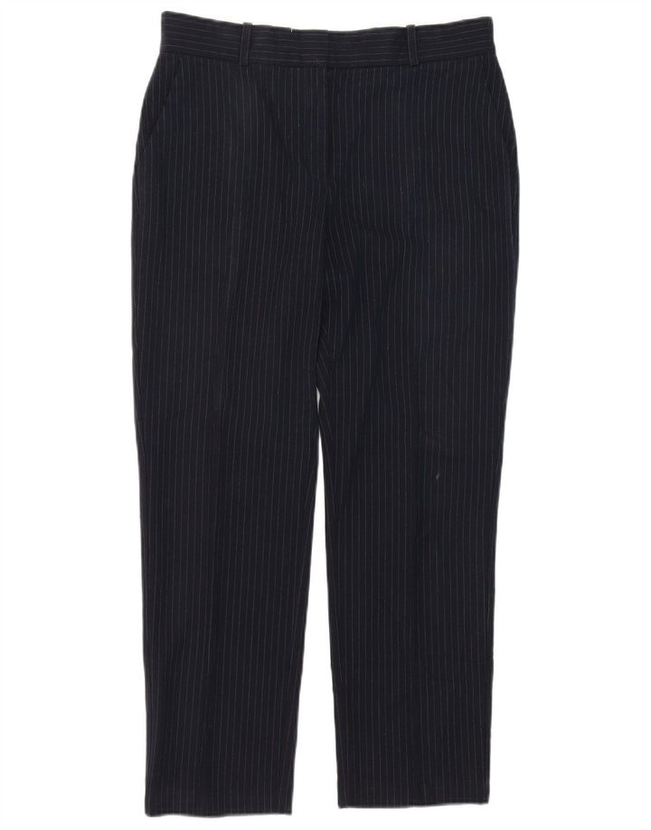 Pantaloni de costum pentru femei Marks & Spencer UK 12 Medium W32 L27 Bleumarin