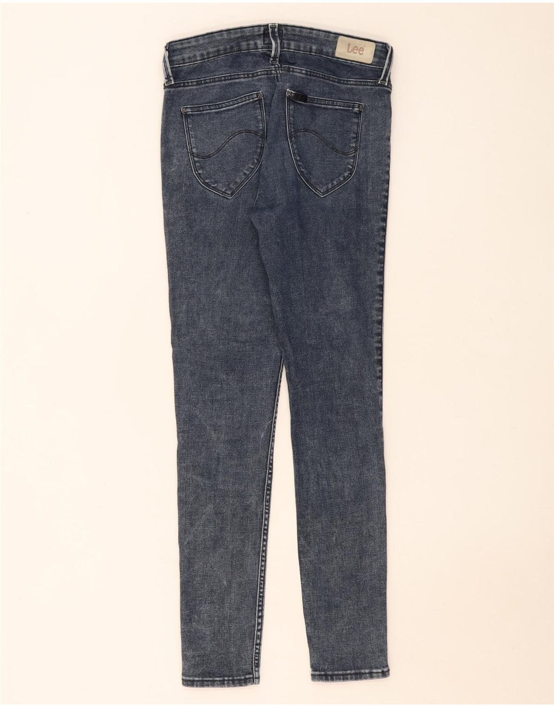 Blugi skinny Lee Jodee pentru femei W28 L31 bumbac bleumarin