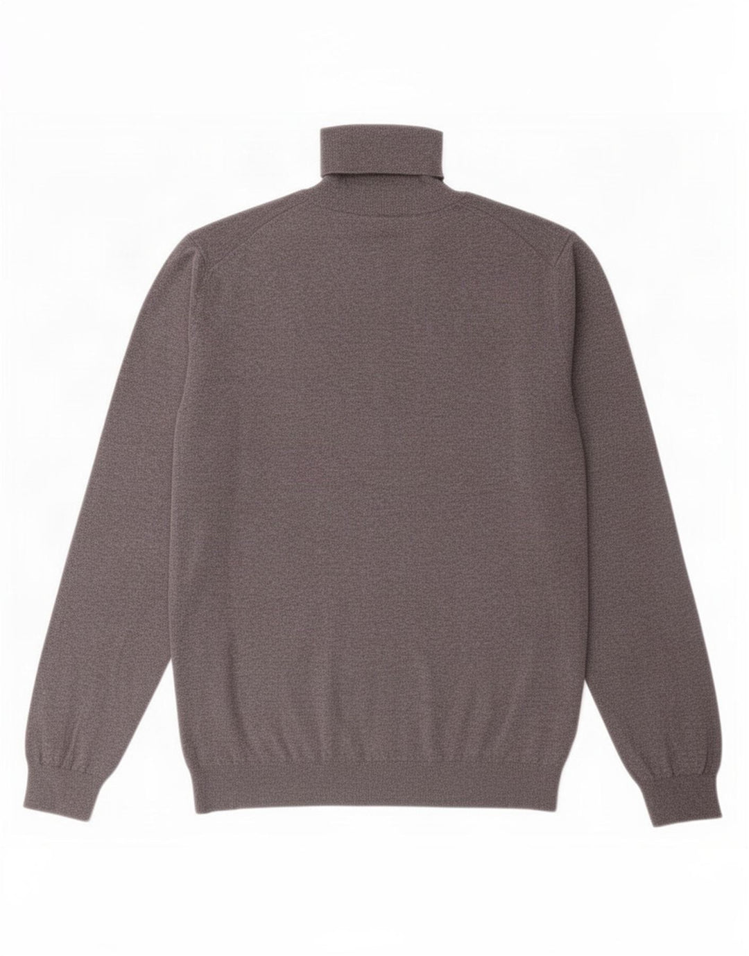 Massimo Dutti Pulover pentru bărbați cu gât rulat, mare, gri bumbac