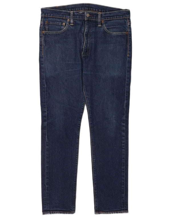 Blugi pentru bărbați Levi's 510 Skinny W33 L27 Bumbac bleumarin