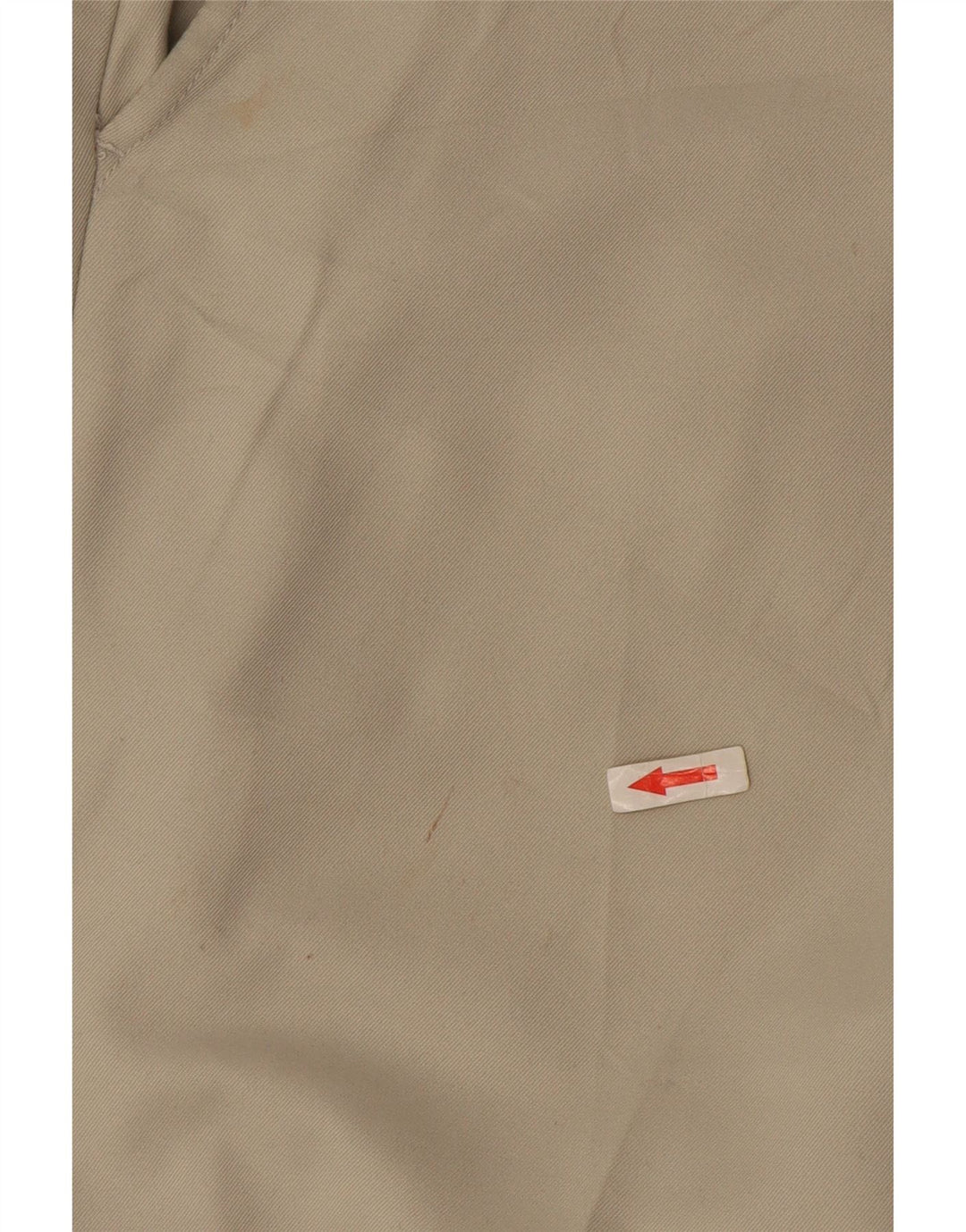 Pantaloni chino drept bărbați Izod L36 L32 Poliester alb