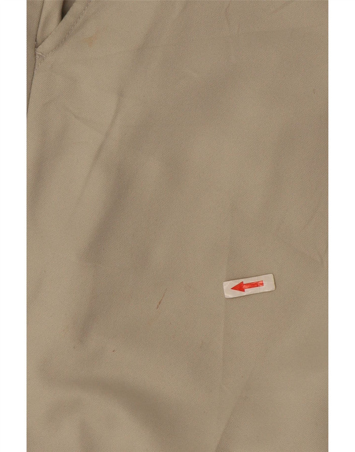Pantaloni chino drept bărbați Izod L36 L32 Poliester alb
