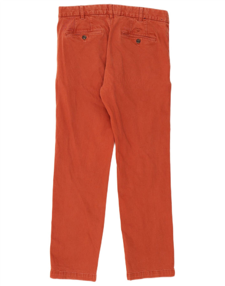 Pantaloni chino obișnuiți pentru bărbați Gant L32 L30 roșii