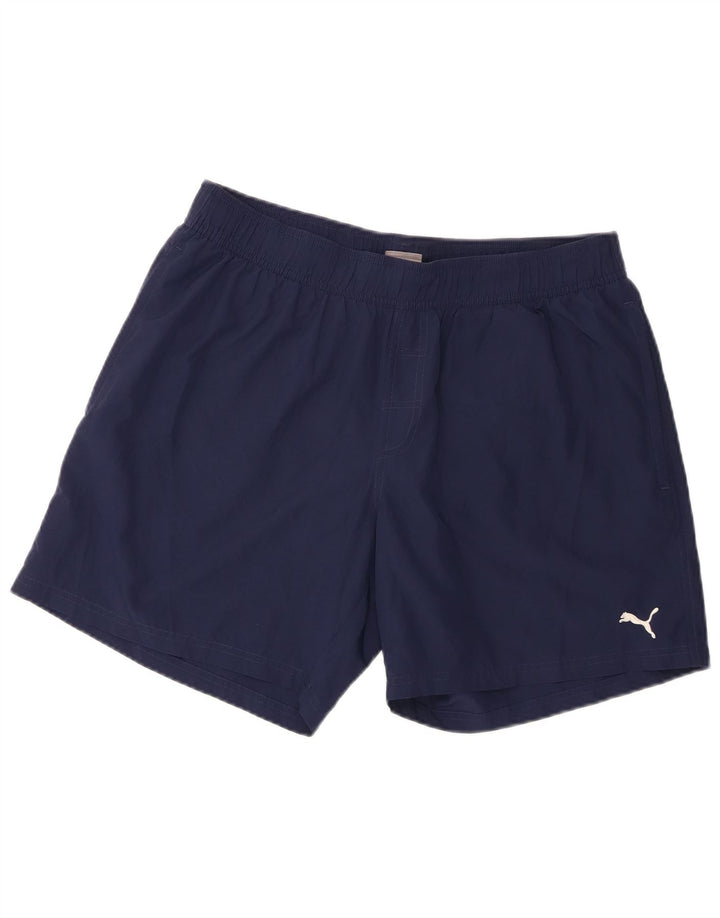Pantaloni scurți sport Puma pentru bărbați XL bleumarin