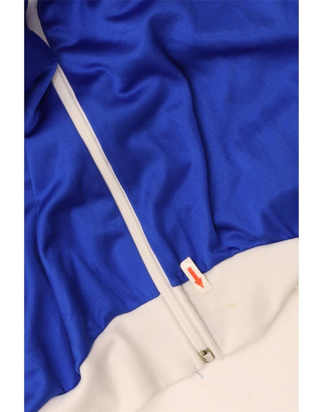 Jachetă de trening pentru femei DANA UK 14, mare, albastru, bloc de culoare, anii 80