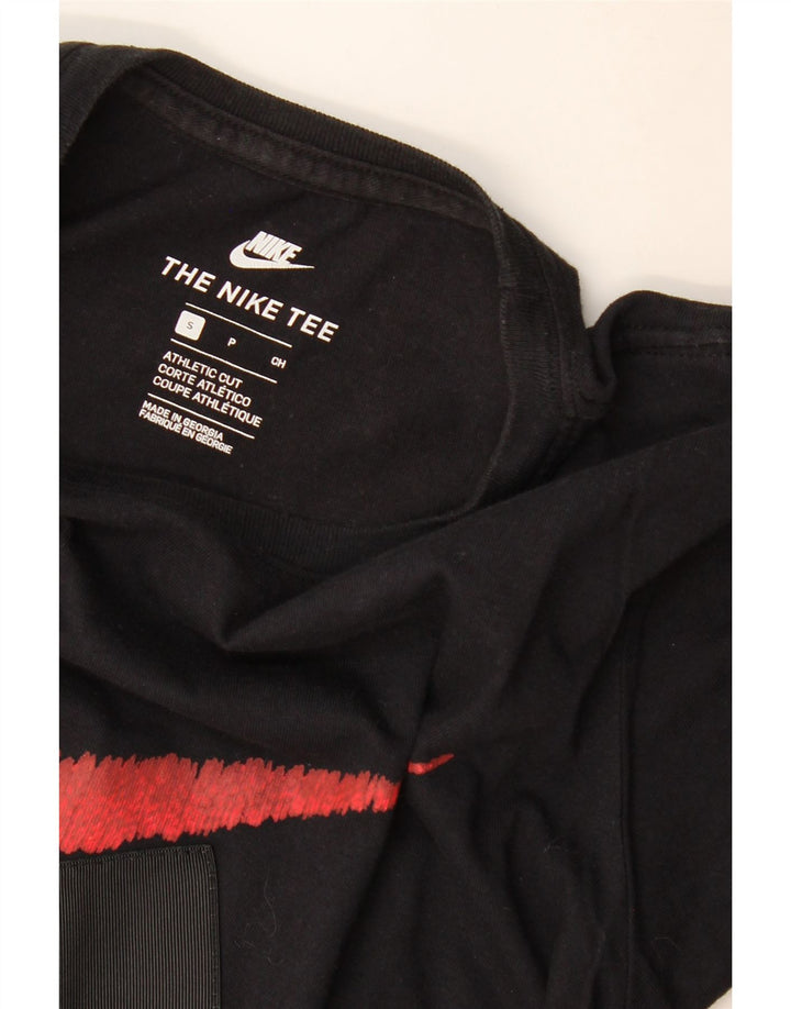 Tricou grafic Nike pentru bărbați Top mic negru