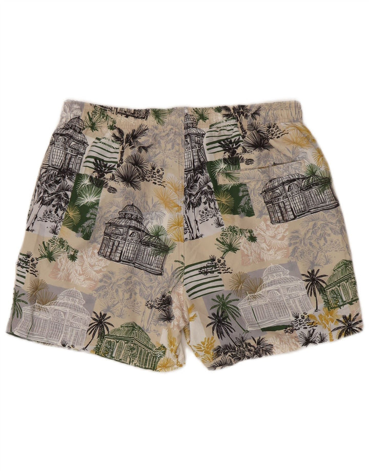Pantaloni scurți de înot grafic pentru bărbați Reiss Poliester multicolor mediu