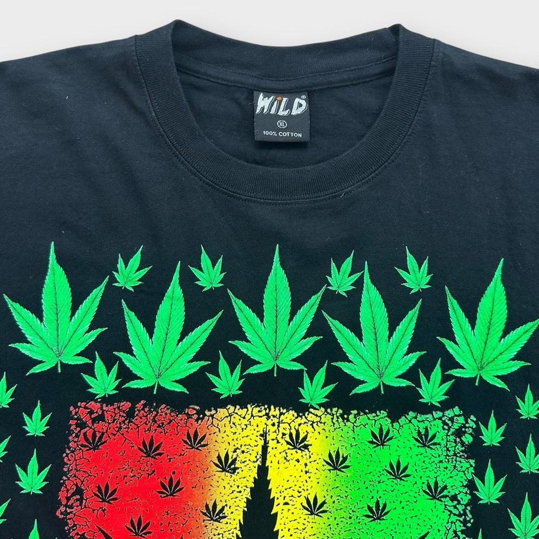 Tricou grafic Weed - XL
