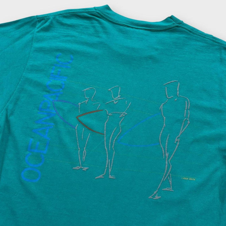 Tricou grafic vintage Ocean Pacific - mare