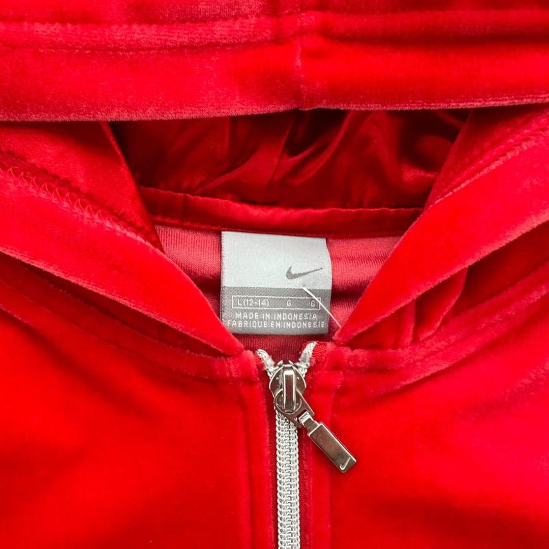 Hanorac din velur Nike - mare pentru femei