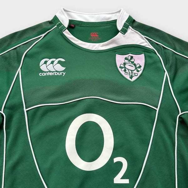 Top de rugby Irlanda - mic