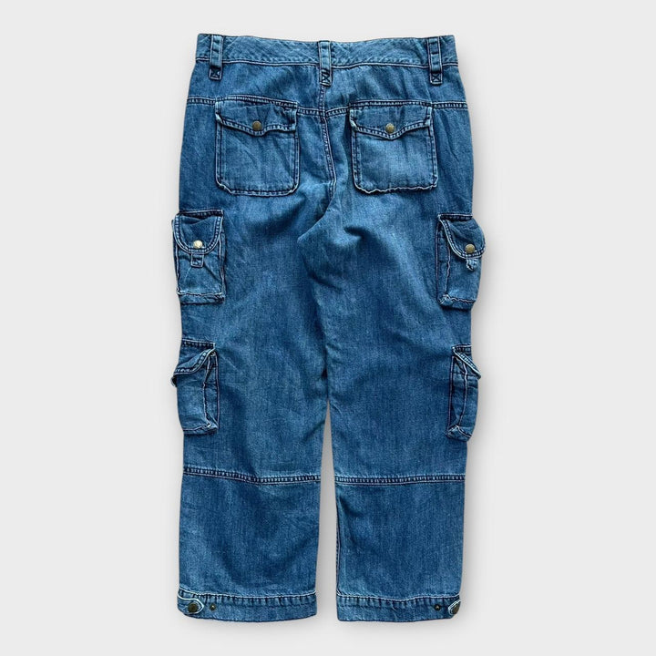 Pantaloni cargo Ralph Lauren cu picioare largi - damă 10