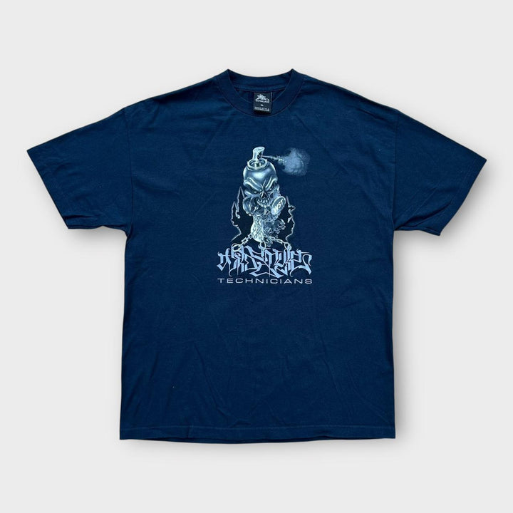Tricou grafic Tehnicians Hip-Hop în stil sălbatic - XL