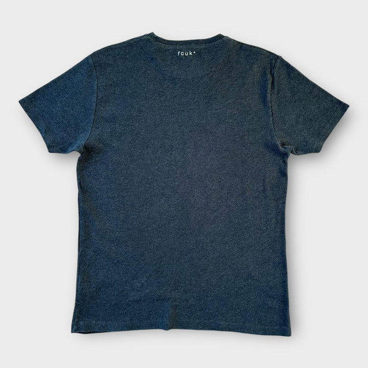 Tricou cu slogan de conectare franceză - XL (se potrivește mediu)