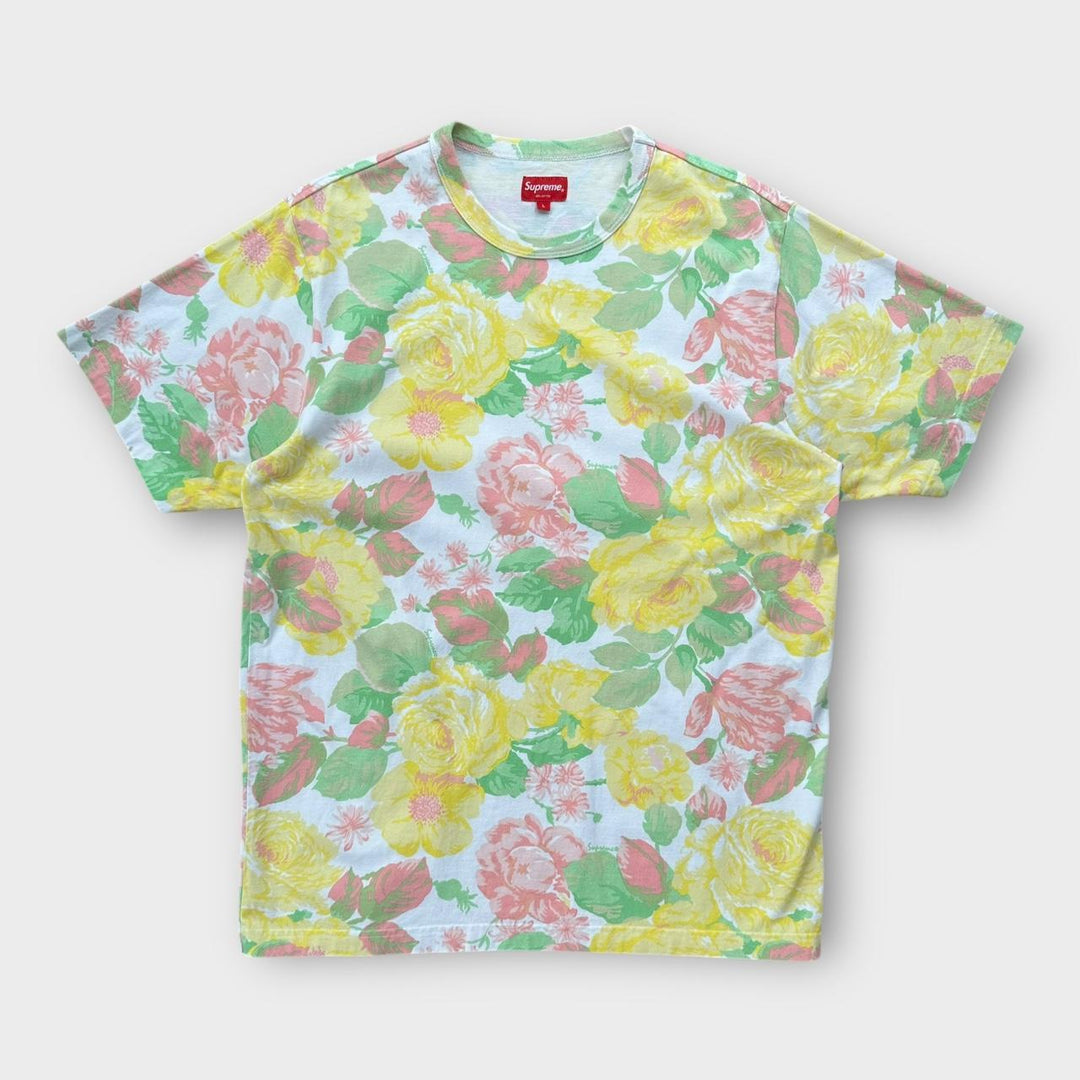 Tricou grafic Supreme Flowers - mare