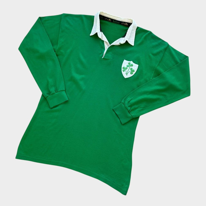 Top de rugby vintage Irlanda - mare