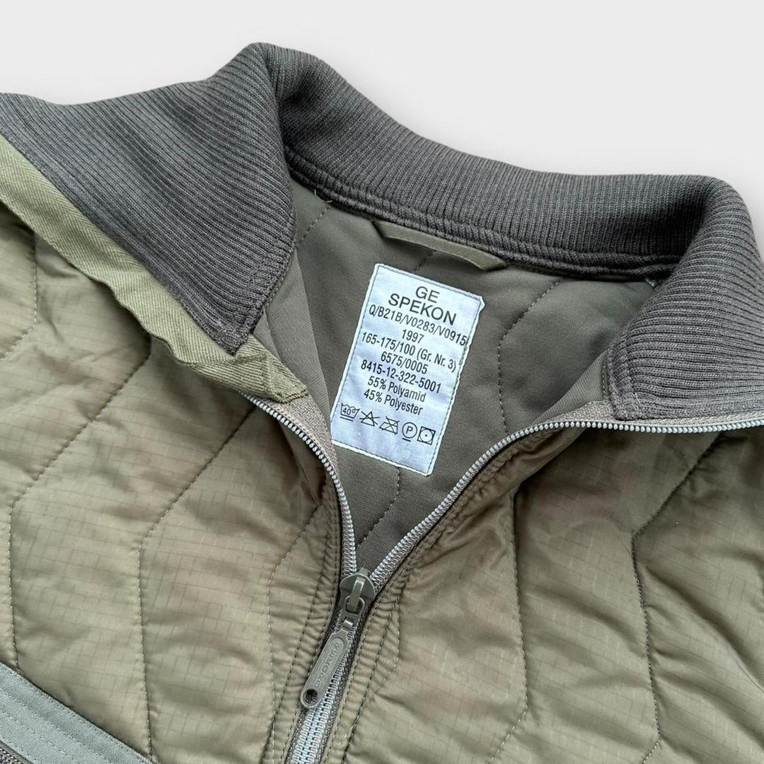 Jachetă de căptușeală militară germană vintage - medie