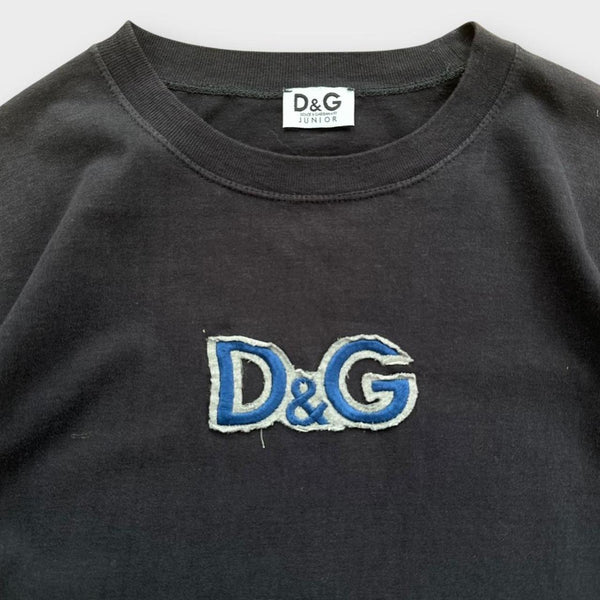 Tricou cu mânecă lungă D&G - junior XL (mare pentru femei)