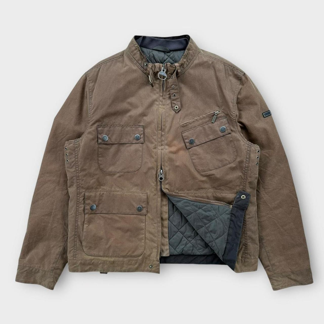 Jachetă de ceară internațională Barbour - XL