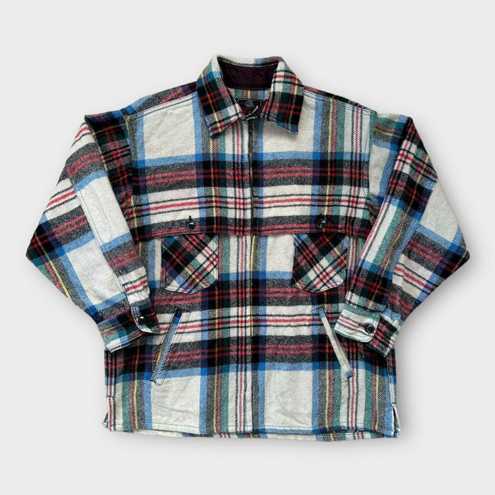 Jachetă de flanel de lână Johnson Woolen Mills - Mare