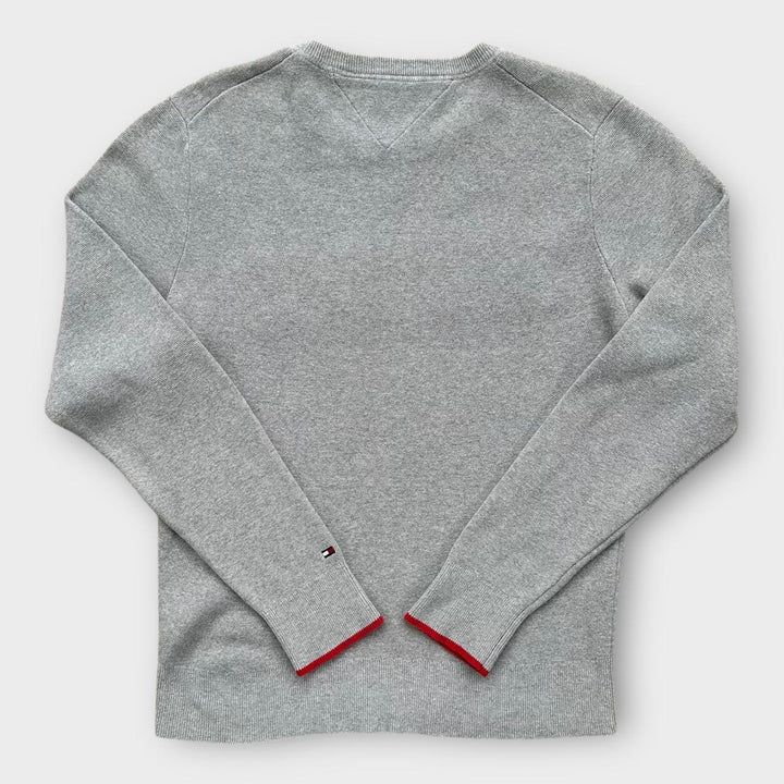 Pulover din tricot Tommy Hilfiger - mediu