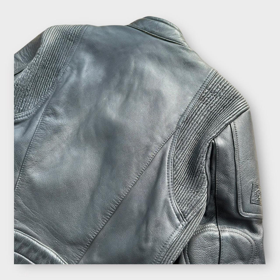 Geacă de motociclist din piele Belstaff - mică (verificați dimensiunile)