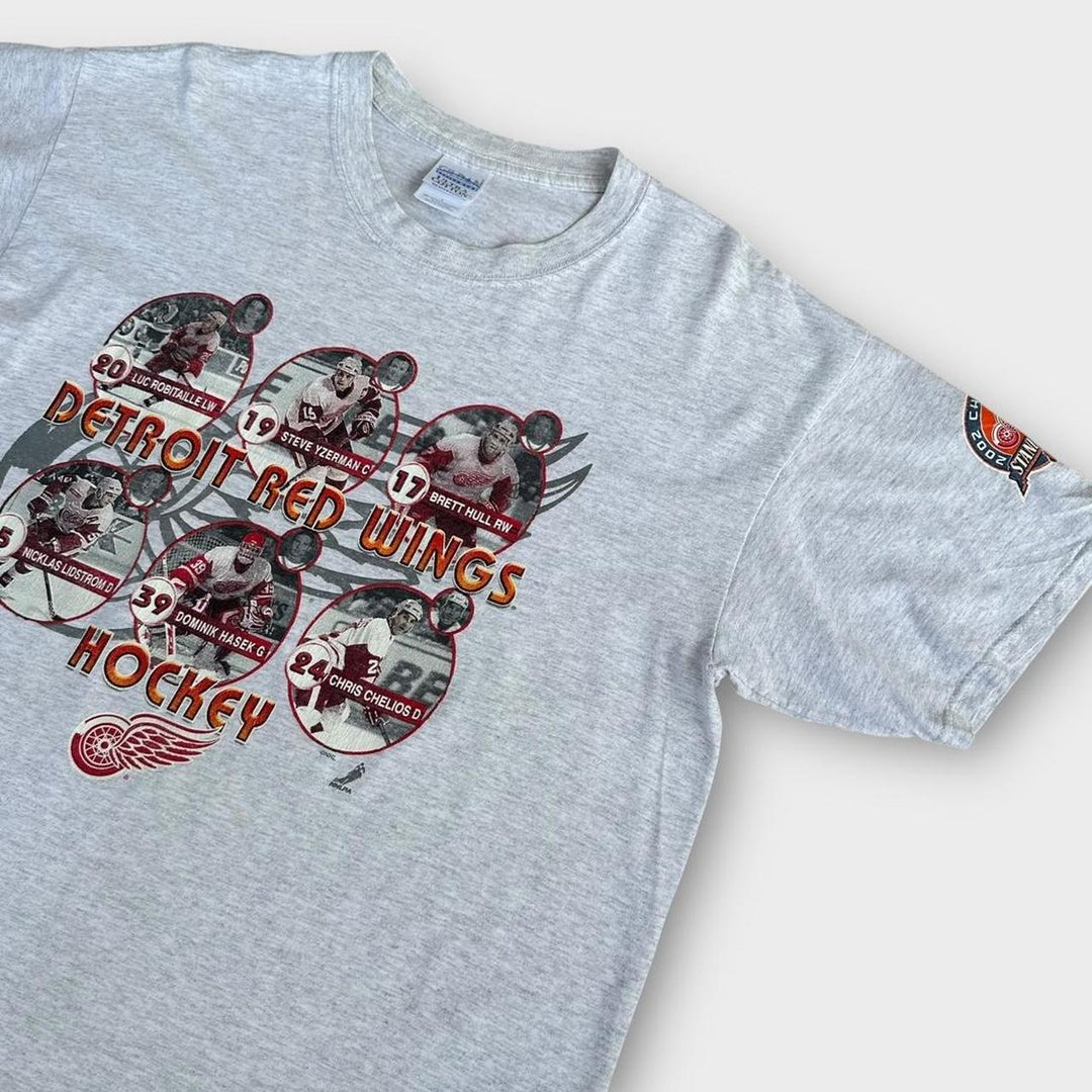 Tricou vintage NHL Detroit red wings - mare