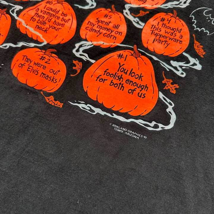 Tricou vintage de Halloween - XL