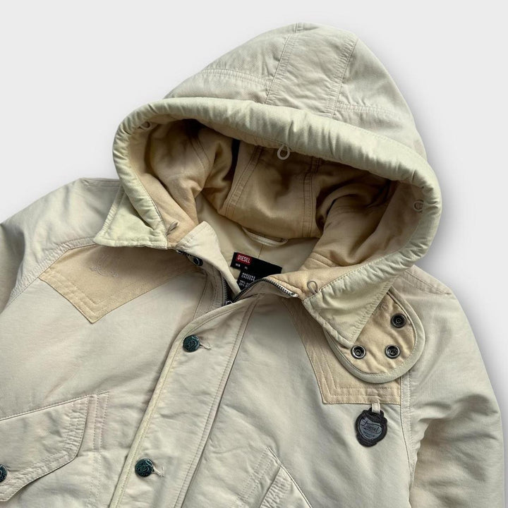 Jachetă puf Y2K Diesel - XL pentru femei