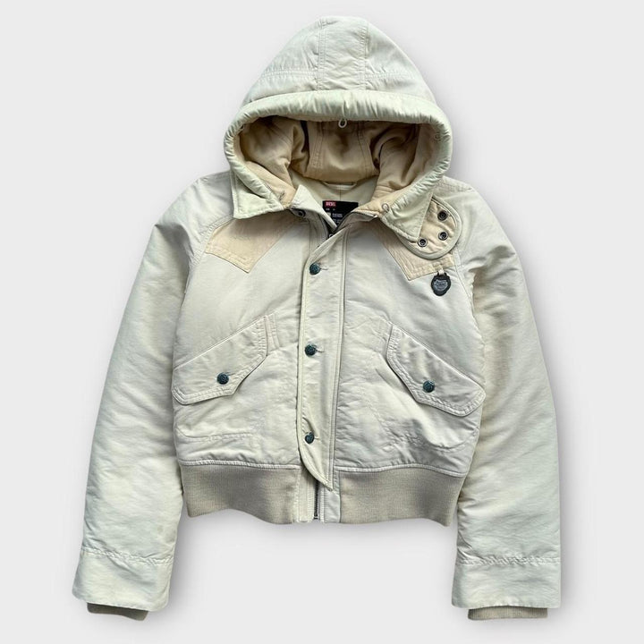 Jachetă puf Y2K Diesel - XL pentru femei