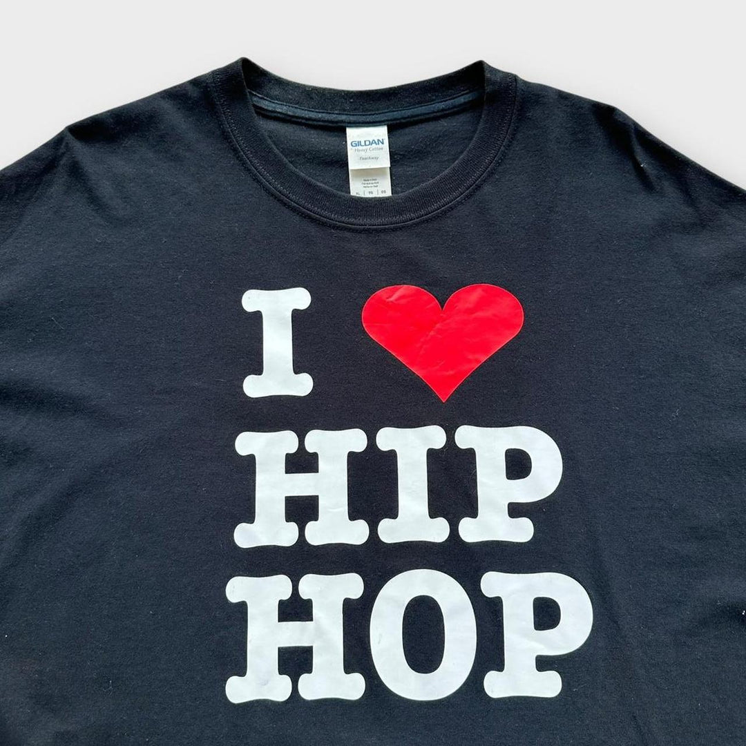 Tricou hip-hop cu inimă - XL