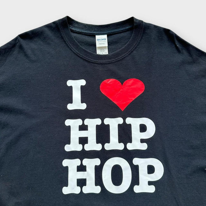 Tricou hip-hop cu inimă - XL