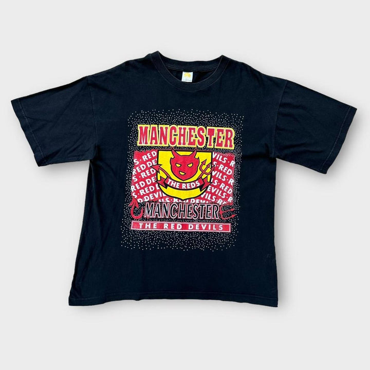 Top pentru fani fotbal Manchester United - mare (se potrivește XL)