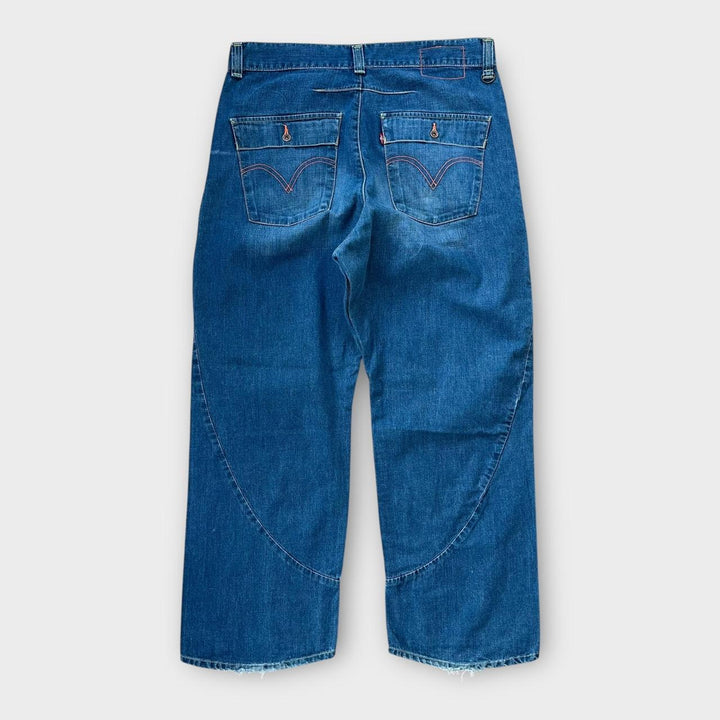 Blugi largi Levi’s răsuciți - 34 talie