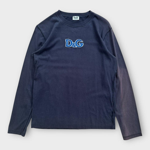 Tricou cu mânecă lungă D&G - junior XL (mare pentru femei)