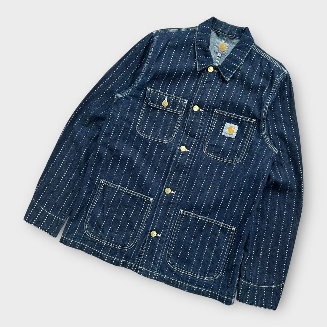 Jachetă Carhartt WIP chore - medie (se potrivește ca un mic)