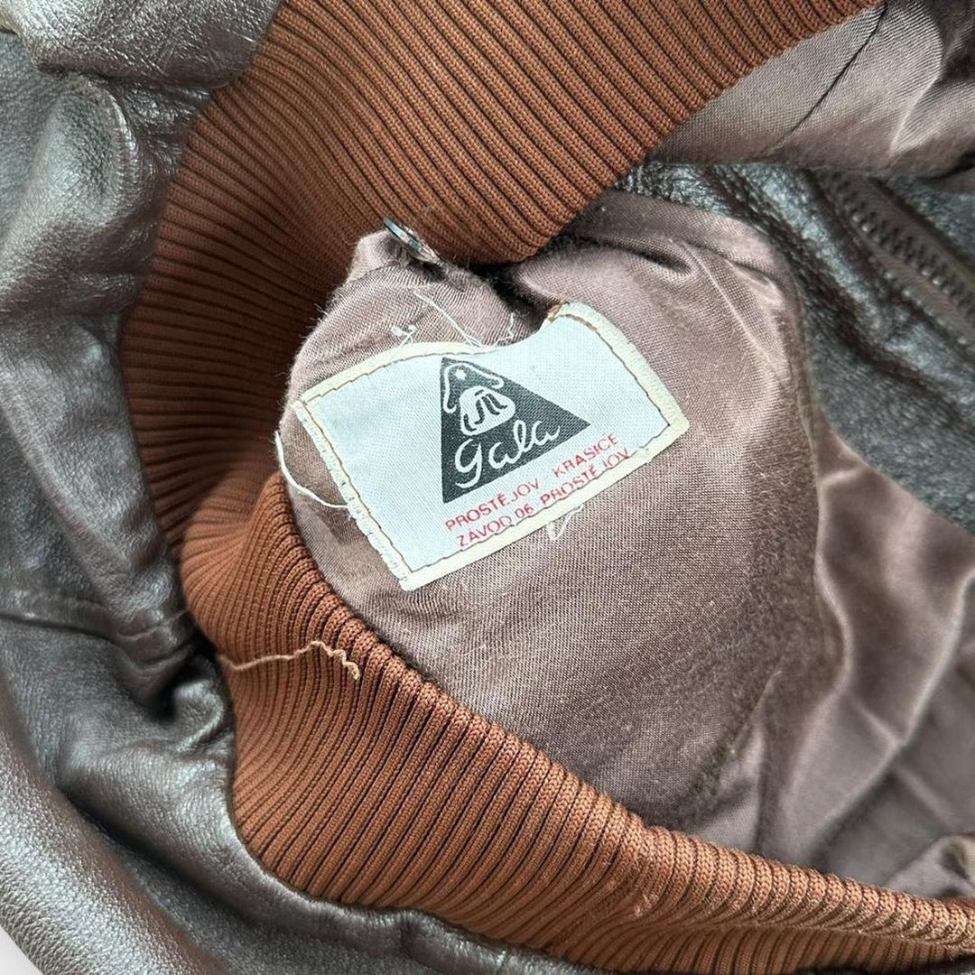 Geaca de zbor din piele vintage - mare