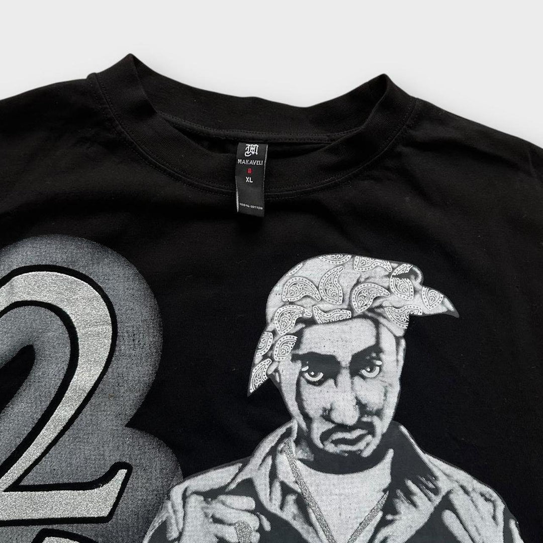 Tricou grafic Tupac vintage - XL