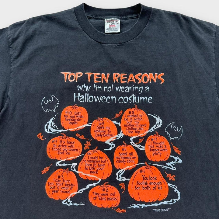 Tricou vintage de Halloween - XL