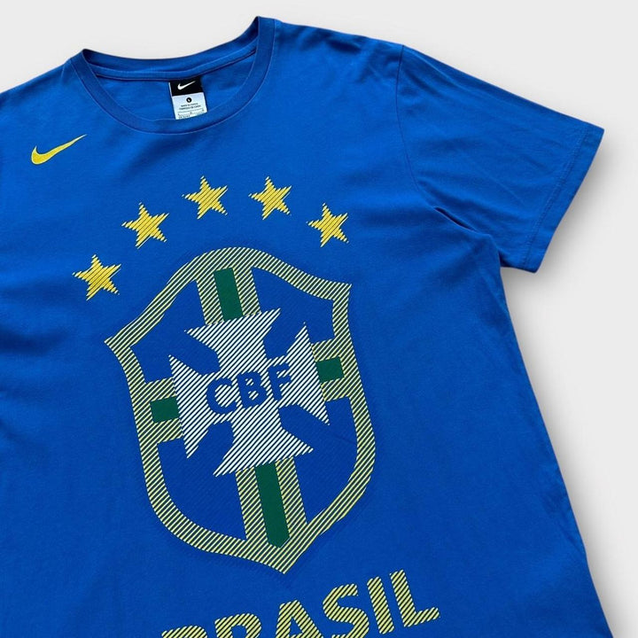 Top de fotbal Nike Brazilia - mare