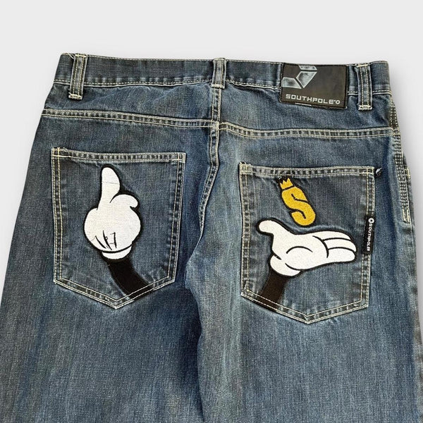 Southpole hip hop baggy jeans - 34 inches