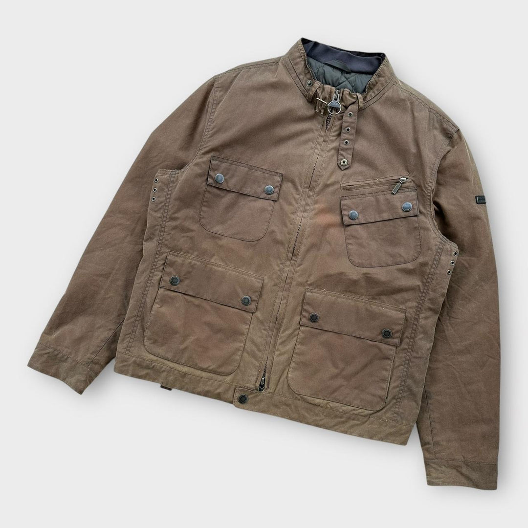 Jachetă de ceară internațională Barbour - XL