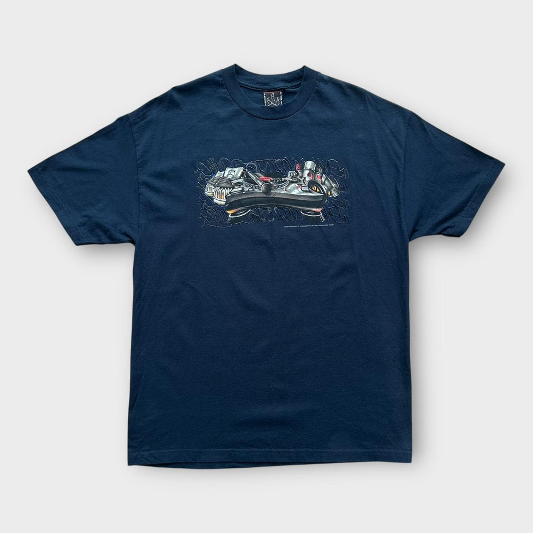 Tricou grafic hip hop Y2K - XL