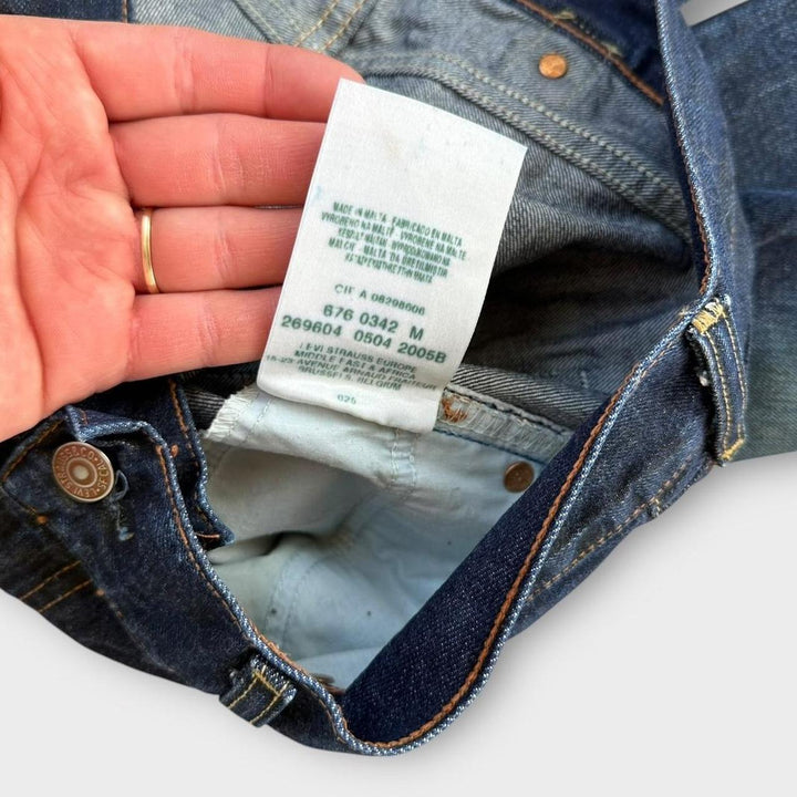 Blugi Levi cu picioare largi „Mary Lynne” - 34 talie