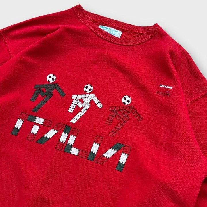 Hanorac vintage Italia 90 carrera - mare (boxy)