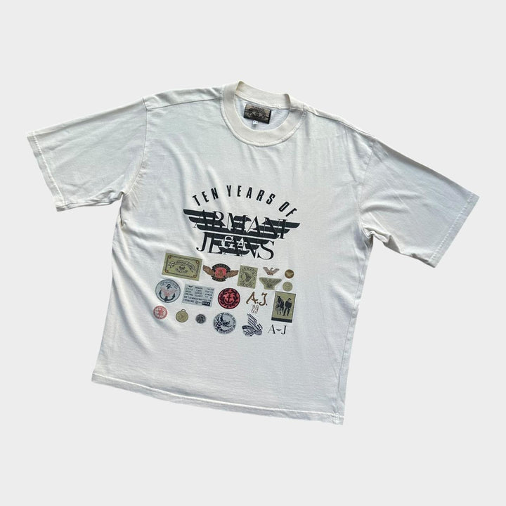 Tricou grafic Armani jeans vintage - mediu